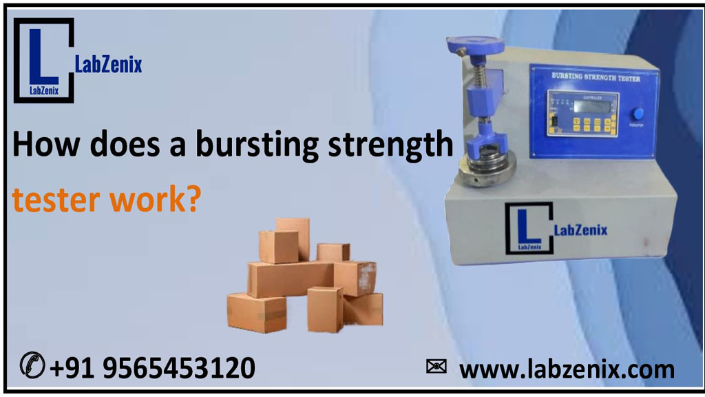 How does a bursting strength tester work?