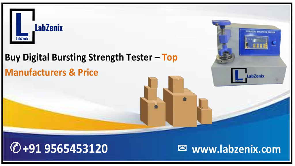 Buy Digital Bursting Strength Tester – Top Manufacturers & Price