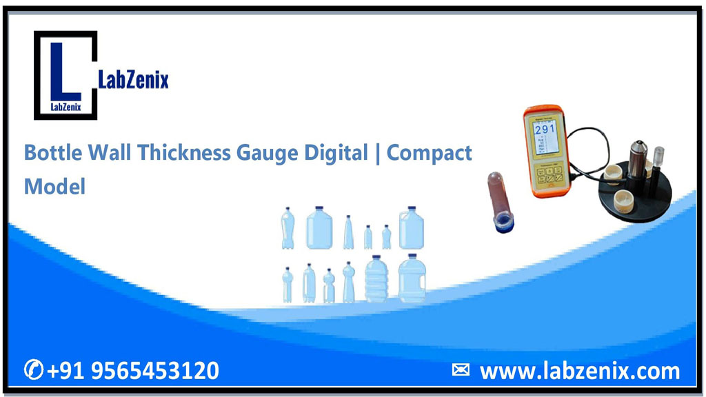 Bottle Wall Thickness Gauge Digital | Compact Model